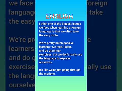 From Learners to Speakers: The Key to Language Success