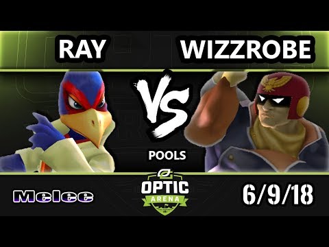 Optic Arena SSBM - Ray (Falco) Vs. Wizzrobe (Captain Falcon) Smash Melee Pools