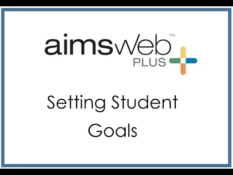 Aimsweb Goal Setting