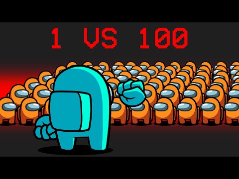1 vs 100 in Among Us