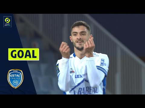 Goal Xavier CHAVALERIN (74' - ESTAC) MONTPELLIER HÉRAULT SC - ESTAC TROYES (0-1) 21/22