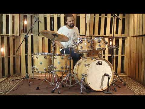 DW Collector's Birch VLT Kurillian Birch Drum Set 16x22, 8x10, 9x12, 12x14, 14x16, 6.5x14 SO#1255607