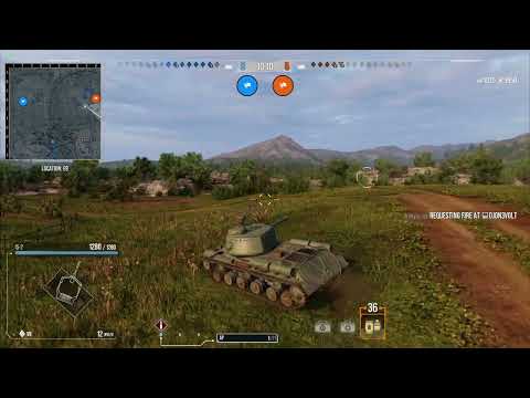WOT CONSOLE PS4 / IS-2 / Gameplay