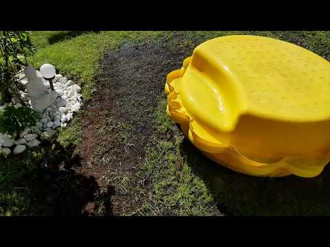 Rasen neu anlegen #1 (04.06.2018) - Vertikutieren, Sähen, Erde, wässern