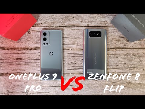 Oneplus 9 Pro vs Zenfone 8 Flip Speed, RAM, Temperature, Geekbench Test! Flipping the Competition!