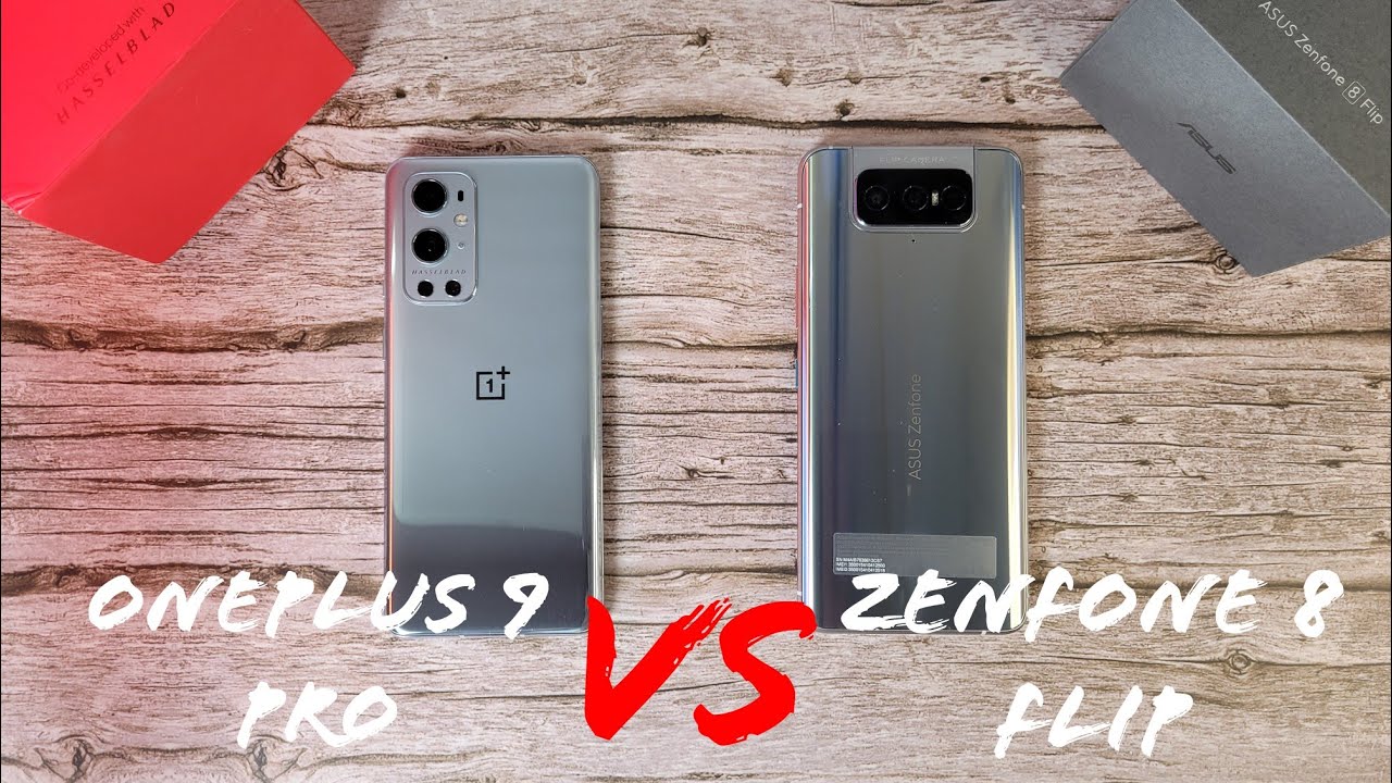 Oneplus 9 Pro vs Zenfone 8 Flip Speed, RAM, Temperature, Geekbench Test! Flipping the Competition!
