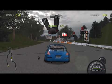 Nissan 350Z In AutobahnRing Speed Event (NFS Pro Street)