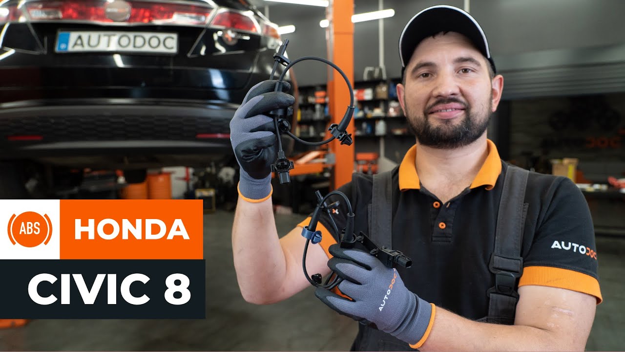 Wie Honda Civic 8 ABS Sensor hinten wechseln - Anleitung