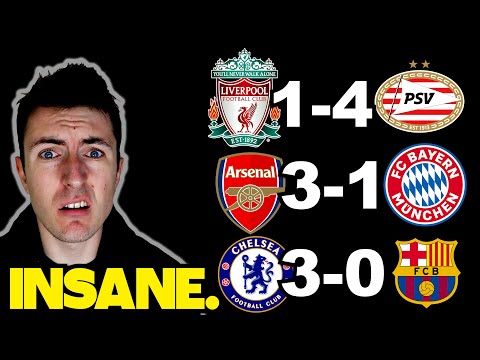 REACTING TO Champions League Matchday 5..