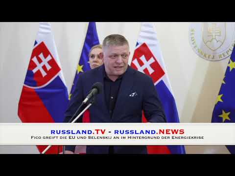 Fico greift die EU und Selenskij an im Hintergrund der Energiekrise