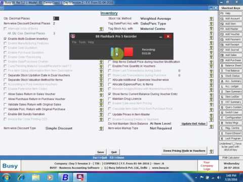 BUSY Basic - Session 12