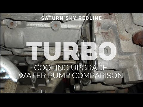 Tim’s Garage Episode 9: Saturn Sky Redline / Solstice GXP Cooling Upgrade Water Pump Comparison