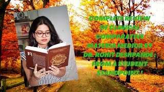 BOOK REVIEW : CLINICAL COMPARATIVE MATERIA MEDICA BY DR. ROHIT DESHPANDE !