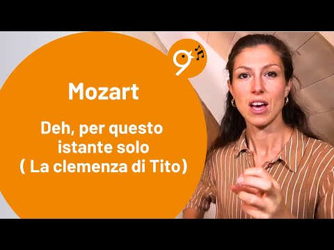 Einsingen um 9 (13.8.25) mit Sarah, Mozart, Deh, per questo istante solo aus La clemenza di Tito