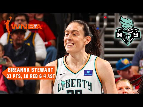 Breanna Stewart SPOILS Caitlin Clark's home opener with 30-PIECE 😤 | WNBA on ESPN