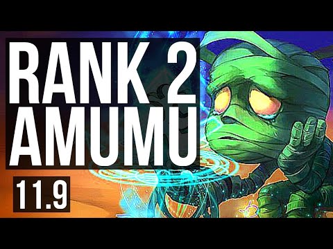 AMUMU vs NOCTURNE (JUNGLE) (DEFEAT) | Rank 2 Amumu, 4/2/16 | EUW Master | v11.9