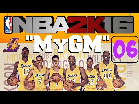 NBA2K16 PC "MyGM" [Game 06/82] - Lakers at Knicks || 720/60fps