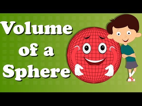 Volume of a Sphere | #aumsum #kids #science #education #children