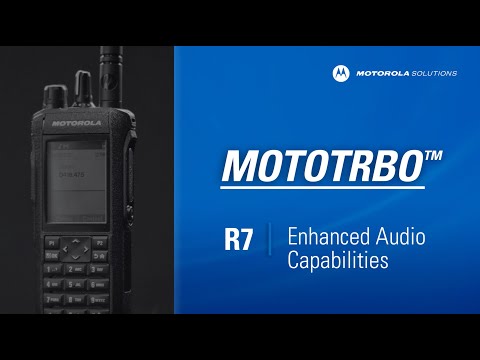 Motorola R7 Walkie Talkie