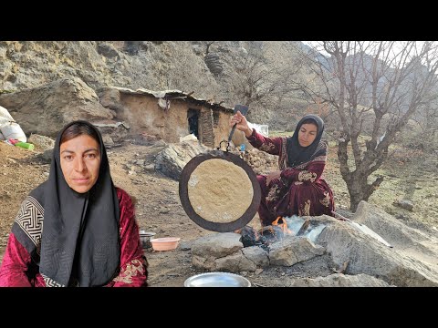 Khadija bathed Najla and brought sand and sprinkled it inside the hut to keep out the dust.