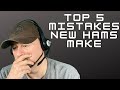 Top 5 Mistakes New Hams Make - Ham Radio