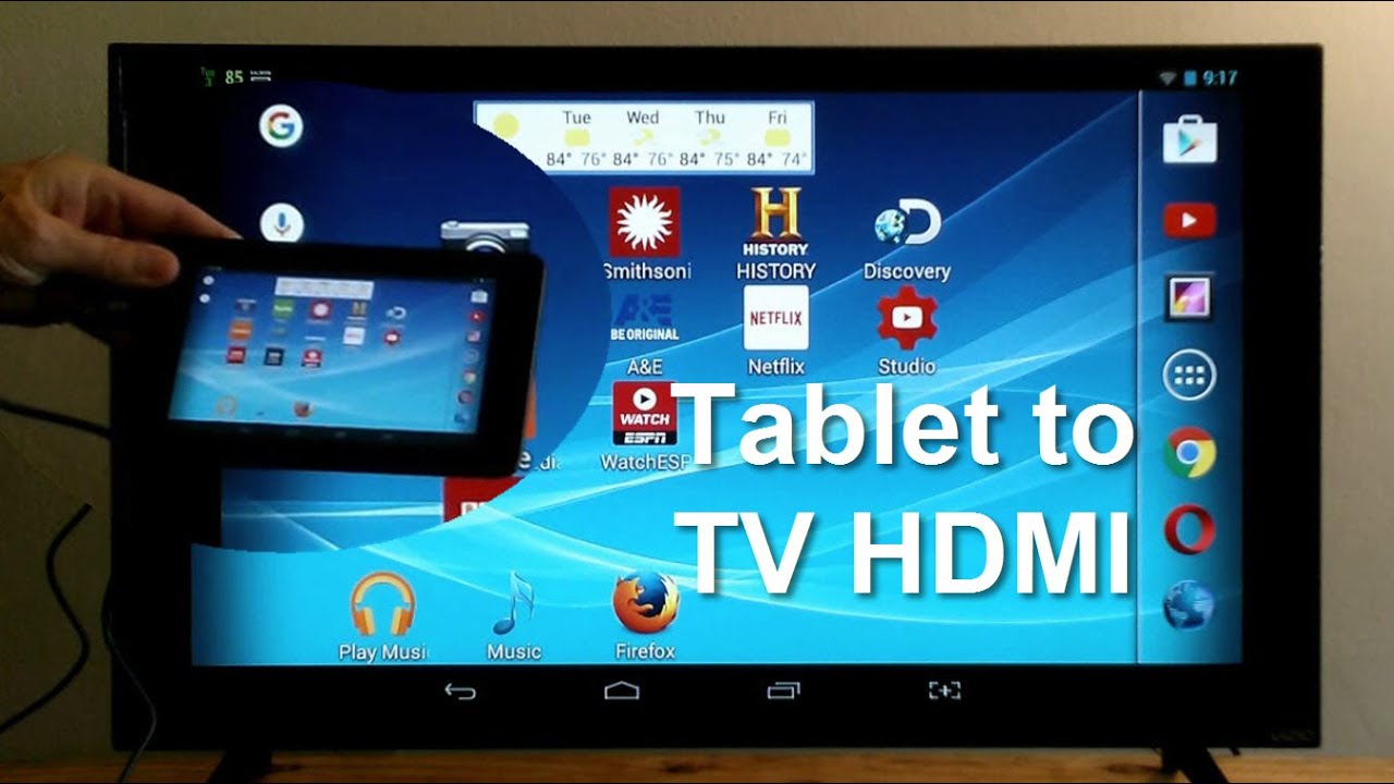 How to Connect Tablet to TV using HDMI - Easy & Fun!!!