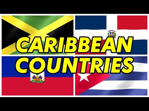 Caribbean Countries and Their Flags (West Indies)