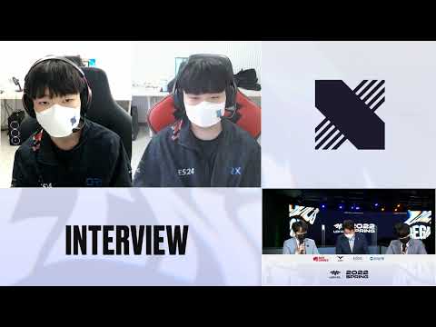 MATCH165 DRX 'Peach' , 'Pleata' 선수 인터뷰