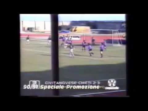 Civitanovese - Chieti 2-3 - Serie C/2 Girone C 1990-91 - 17a giornata