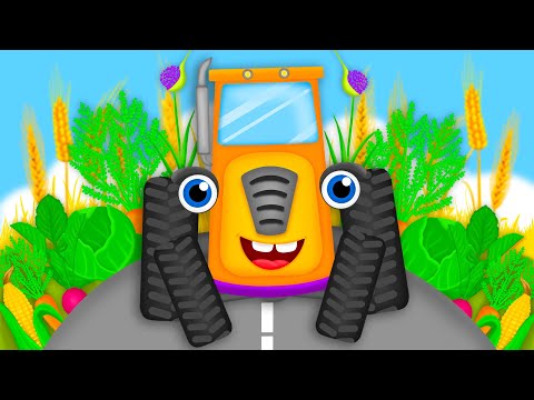 Traktor Tralalaktor sadzi warzywa – Piosenki dla Dzieci – HITY – Z Miłości do Dzieci