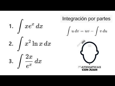 INTEGRACIÓN POR PARTES. Cálculo de 3 integrales.