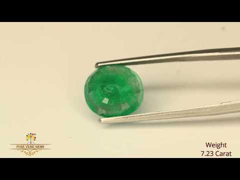 Emerald 7.22ct. (Super Premium) video