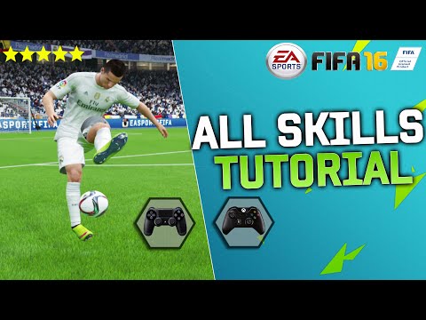 FIFA 16 ALL SKILLS TUTORIAL + SECRET SKILLS & New Skills / XBOX & PLAYSTATION