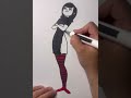 Mavis 🧛‍♀️ #mavis #hoteltransylvania #painting #coloring #markers #coloringmarkers #shorts #short