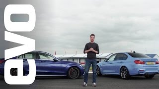 BMW M3 v Mercedes-Benz C63 S AMG | evo DEADLY RIVALS