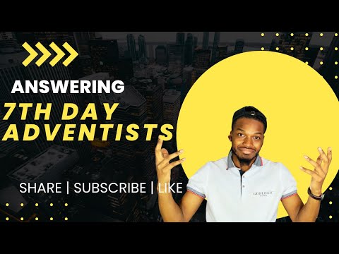 Answering Seventh Day Adventism with @answeringadventism