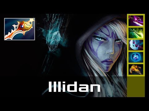 Illidan - Drow Ranger, Safe Lane (Jul 22, 2017) | Dota 2 patch 7.06 gameplay
