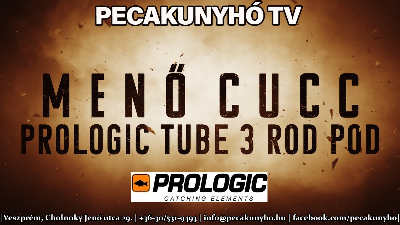 PecakunyhóTV - MENŐ CUCC - Prologic Tube3 Rodpod - 1.rész
