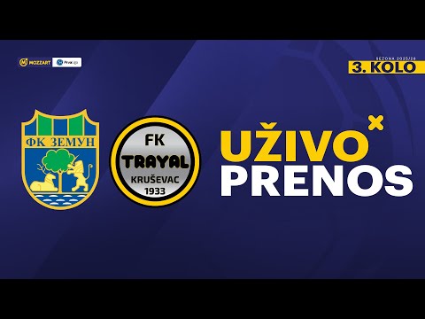 Zemun - Trayal Mozzart Bet Prva liga Srbije 2025/26 3. Kolo
