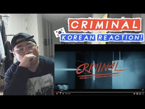 [THAI,ENG SUB][Korean Reaction] IRONBOY - “CRIMINAL” Ft. MADDIECA$H x TARVETHZ
