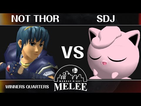 MNM 367 - Winners Quarters - Not thor (Marth) VS TLOC | SDJ (Jigglypuff) - SSBM Melee