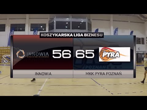 Innowia vs MKK Pyra Poznań - 20 kolejka - I Liga Poznań - Koszykarska Liga Biznesu
