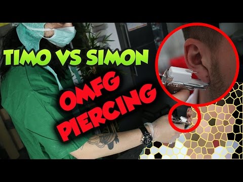 OMFG Piercing Challenge !! Timo VS Simon - Die härteste Bestrafung EVER !!! (Fifa16)
