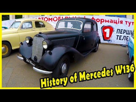 Thumbnail for Old Germany Cars Mercedes-Benz 170 1936. History of Mercedes W136. Classic Cars of the 30s. by Mercedes-Benz W136