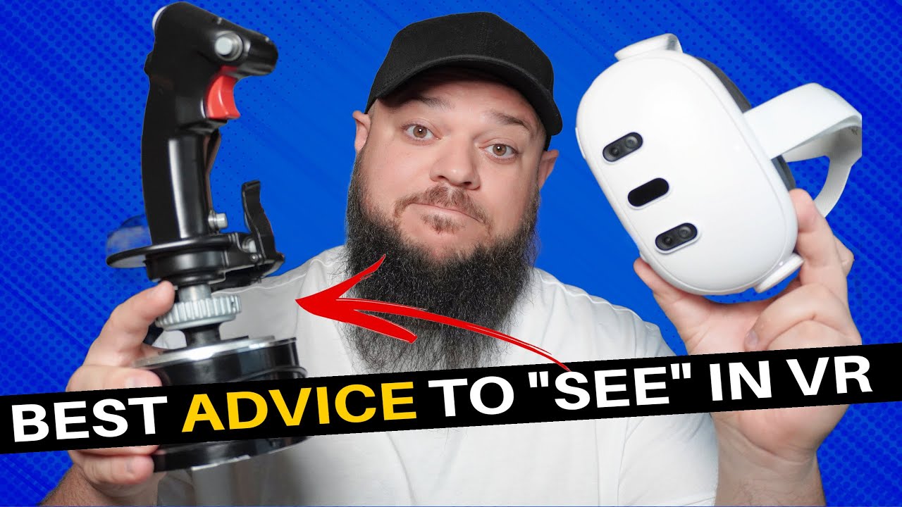 How To "See" Your Flight Sim Controls In VR 🔥