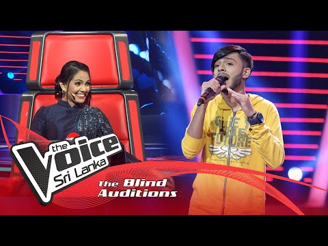 Gawrawa Akash - Me Irida Giya Irida (මේ ඉරිදා ගිය ඉරිදා) |  Blind Auditions | The Voice Sri Lanka