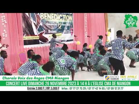 📌CE CONCERT AVEC LA CHORALE VOIX DES ANGES CMA NIANGON SERA EXCEPTIONNEL,