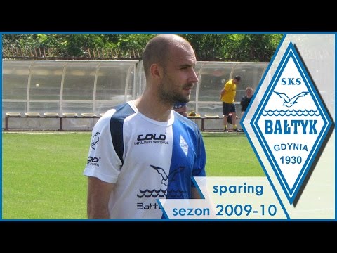 Bałtyk Gdynia - Arka Gdynia 0:2 /4.07.2009/ sparing - skrót