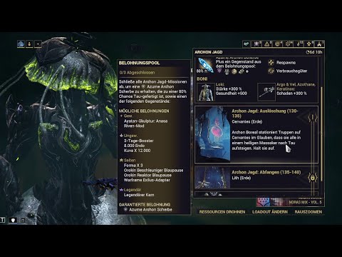 Warframe: Archon Jagd 1-3 (Auslöschung 130-135), Ivara Prime Solo