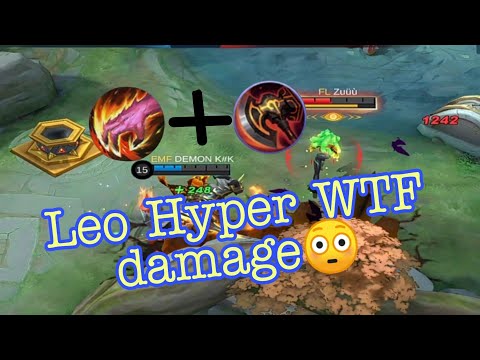 Leo Hyper Gameplay/ MLBB /